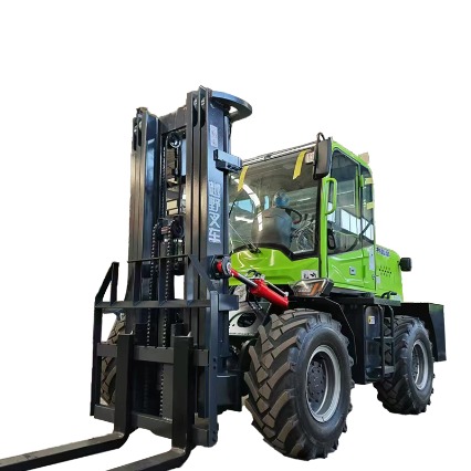 Offroad-Gabelstapler mit Allradantrieb